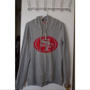 PINK by Victoria’s Secret 49ers Zip Hoodie